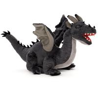 Uni-Toys - Drago grigio - 34 cm (lunghezza) - Peluche
