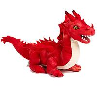 Uni-Toys - Drago rosso - 40 cm (lunghezza) - Animali di peluche - Peluche