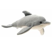 Uni-Toys - Grande pupazzo, delfino - 28 cm (lunghezza) - balena di peluche, delfino - peluche