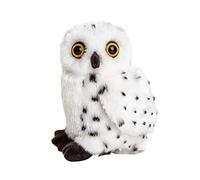 Uni-Toys - Gufo di neve - 19 cm (altezza) - Uccello - peluche