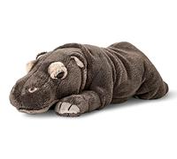 Uni-Toys - ippopotamo, sdraiato - 30 cm (lunghezza) - ippopotamo, ippopotamo - peluche