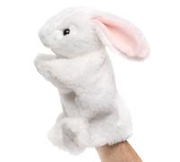 Uni-Toys - Manichino a forma di coniglio (bianco) - 24 cm (altezza) - bambola di peluche, coniglio - peluche