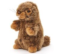 Uni-Toys - Marmotta (senza voce), in piedi - 17 cm (altezza) - Peluche Mankei - Peluche peluche