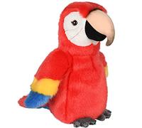 Uni-Toys - pappagallo rosso - 21 cm (altezza) - Uccello - peluche