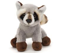 Uni-Toys - Procione (grigio) Plushie - 15 cm (lunghezza) - Orso peluche - peluche