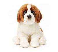 Uni-Toys - San Bernardo, seduto - 25 cm (altezza) - cane di peluche, animale domestico - peluche