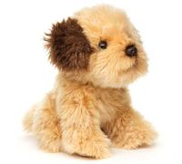 Uni-Toys - Shih Tzu Doodle, seduto - 18 cm (altezza) - Shih-Poo, cane di peluche - peluche