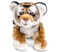 Uni-Toys - Tiger Junges, sdraiato - 33 cm (lunghezza) - Peluche selvatico - Peluche