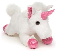 Uni-Toys - Unicorno Plushie, sdraiato (bianco) - 18 cm (lunghezza) - cavallo di peluche - peluche