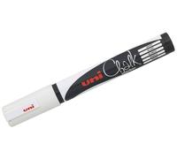 Uni TS-140135 PWE-5M Bullet Tip Chalk Marker, Medium, 1.8mm - 2.5mm Line Width,