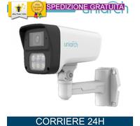Uniarch 3MP Bullet IP Camera, 4.0mm Lens, Dual Light, Outdoor Security