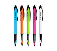 Uni-ball Air UBA188ELM - Penna a sfera a sfera, 0,5 mm, colore: blu, confezione da 5