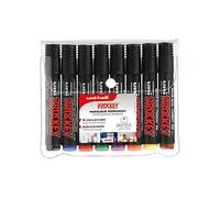 Uniball PM122/8 - Confezione di 8 pennarelli indelebili "Prockey"