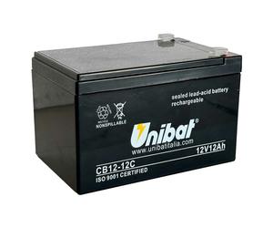 UNIBAT Batteria ermetica Unibat 12V 12Ah 151x98x101mm