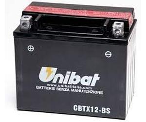 Unibat Batteria Moto CBTX12-BS