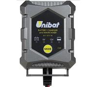 UNIBAT Carica Batterie 12V DC per Scooter, Moto, Auto, Camper, Barche