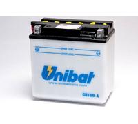 UNIBAT CB16B-ABS 16Ah 12V - Batteria Moto Originale Sigillata