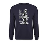 Unibly Edward con le mani delle forbici Scissorhands film di Natale | Maglione natalizio di X-Mas, blu navy, 3XL