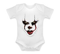 Unibly Es Clown | Halloween Costume Body Baby Body, bianco, 3 mesi