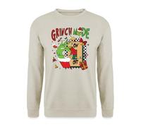 Unibly Grinch Mode On | Maglione natalizio, pietra naturale, M