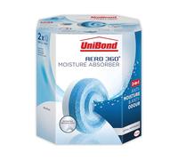 UniBond AERO 360° Assorbitore di umidità Neutro Ricarica Tab, ultra assorbente e neutralizzante gli odori, per deumidificatore AERO 360°, assorbitori di condensa, confezione doppia (2 x 450g)