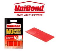 Unibond No More Nails Strisce Adhesive Per Appendi Quadri Nastro Biadesivo