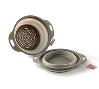 Unica Linea di PENTOLAME Antiaderente - Accessori per LA Cucina - STAMPI per Dolci da Forno - Effetto Pietra (COLAPASTA SALVASPAZIO CM 20)