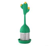 Unica palla a tema fenicottero con impugnatura in silicone e acciaio inossidabile 304 per infusioni di erbe e spezie (2)