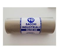 UNICA ROTOLO SACCO NETTEZZA URBANA 90X120 TRASPARENTI - RACCOLTA DIFFERENZIATA - MDPE - 10 PEZZI (SG90/10DT-C)