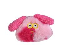 Unica spilla a forma di cane Scruffy in peluche, accessorio alla moda a forma di animale, morbida struttura per un abbigliamento divertente, brooch, come descritto