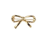 Unica spilla in metallo con fiocco, spilla a forma di fiocco, per scialle, vestiti, sciarpe, cappelli, accessori per gioielli, Lega di acciaio