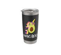Unicado - Avocado and Unicorn Lover Bicchiere termico in acciaio inox doppia parete
