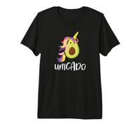 Unicado - Avocado And Unicorn Lover Maglietta Premium