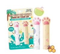 UNICAT - Cat Paw Lip Balm Set Coconut + Honey 1 set