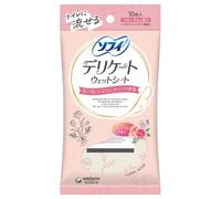 Unicharm - Delicate Wet Wipes Floral Scent 10 pcs