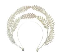 Uniche Dee Foglia Fasce D'oro Orecchio Di Grano Capelli Corone Di Capelli Da Sposa Per Le Donne Ed Eventi Costumi