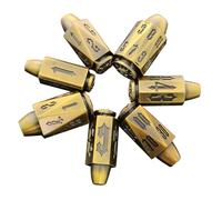 Unici, in metallo - 7X di palla di gioco RPG poliedrici, di gioco di ruolo in lega di zinco, per gioco da tavolo per giocattoli da gioco da tavolo