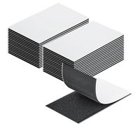 Uniclife 30 pezzi industriale autoadesivo extra forte autoadesivo, 5 x 10 cm, ganci e strisce fiocco, autoadesive, forte fissaggio posteriore adesivo, ufficio, nastro per montaggio a parete ad alte