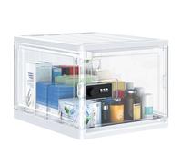 Uniclife Cassetta per Medicinali con Serratura a Combinazione da 13 L, Contenitore Grande Bloccabile per Farmaci, Oggetti Personali, Cibo e Snack, Scatola Frigo Impilabile per Casa Ufficio Scuola