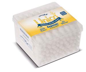 Unico Bastoncini auricolari Unico Baby Fioc, 50 pezzi