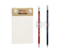 Unico Bloc Notes Impermeabile Per Doccia | Note d’Amore con 2 Matite e Supporti | 40 Aqua Love Notes da Montare | Bellissimo, Insolito e Divertente | per Uomo e Donna