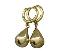 Unico ciondolo gancio per l'orecchio silhouette cuore goccia d'acqua accessori moderni orecchini accessori per le fashioniste