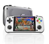 UNICO Console di Gioco Portatile Elettronica, 40 Giochi SNK Preinstallati | tra cui King of Fighters, Metal Slug, ecc., Schermo IPS da 4 Pollici, 720*960, Adatta per Adulti, Bambini, ecc. - Bianco