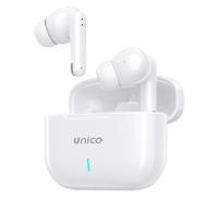 Unico Cuffie wireless Bluetooth 5.3 | HD Microfono HiFi Stereo, ANC Riduzione del Rumore, 13 mm, Driver dinamico, 50H Cuffie Wireless