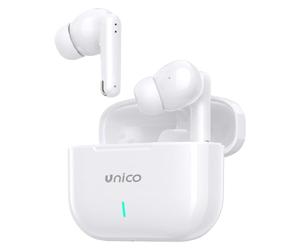 Unico Cuffie wireless Bluetooth 5.3 | HD Microfono HiFi Stereo, ANC Riduzione del Rumore, 13 mm, Driver dinamico, 50H Cuffie Wireless