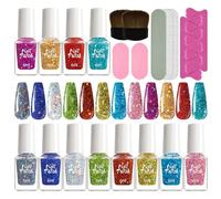 Unico Gel Unghie Lucido Set 12 Colori Con Unghie Spazzola Unghie File Della Punta Divisore Unghie Arte Per Salon Manicure