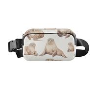 Unico narcisi viola elegante borsa a tracolla marsupio per le donne borse a tracolla con cinghia regolabile, Colore 19, 1 Size