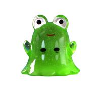 Unico Ornamento animali di Halloween Mini figurine in miniatura carine in resina Decorazioni per piccoli giardini per riempitivi sacchetti feste di Indoor Outdoor Party (Green, 2. 5x2. 4cm)