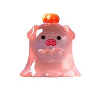 Unico Ornamento animali di Halloween Mini figurine in miniatura carine in resina Decorazioni per piccoli giardini per riempitivi sacchetti feste di Indoor Outdoor Party Cosplay (2. 5x2. 7cm)
