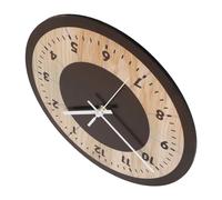 Unico orologio da parete in legno 30 cm con display analogico per stile casa vin